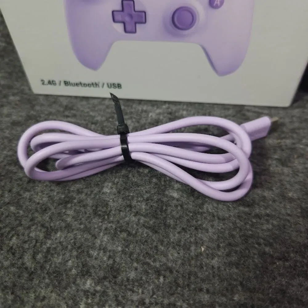 8BitDo Ultimate 2C Wireless Controller Lavender New/Open Box Windows Android